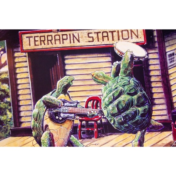 COPY - Grateful Dead Terrapin Station Poster Funky #3555 Vintage 2002 - Picture 8 of 9